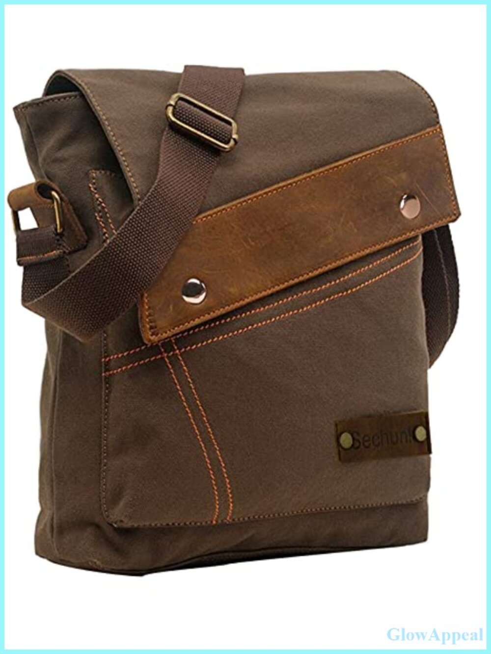 Canvas Crossbody Messenger Bag Shoulder Bag Retro Travel Purse